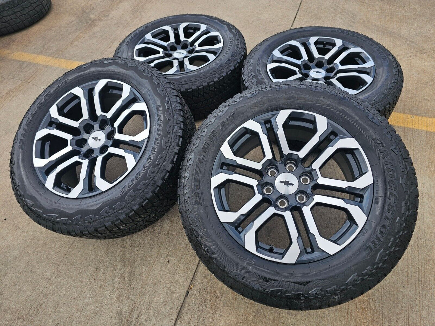 20" Chevy Silverado Tahoe OEM wheels rims GMC Sierra Canyon 95780 2024 2025 NEW