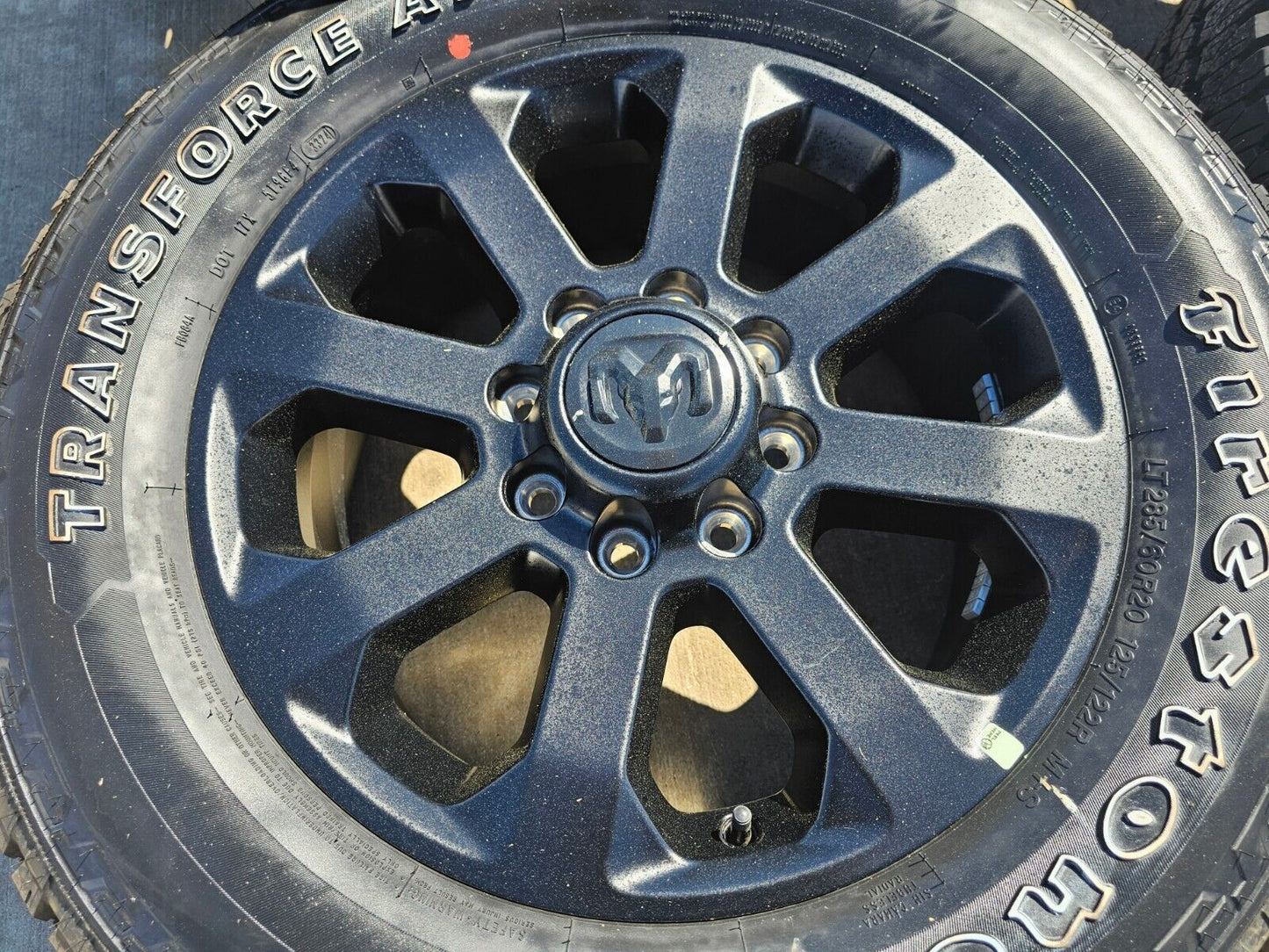 20" Dodge Ram 2500 3500 LARAMIE OEM 2700 wheels rims tires 2023 2024 2025 NEW