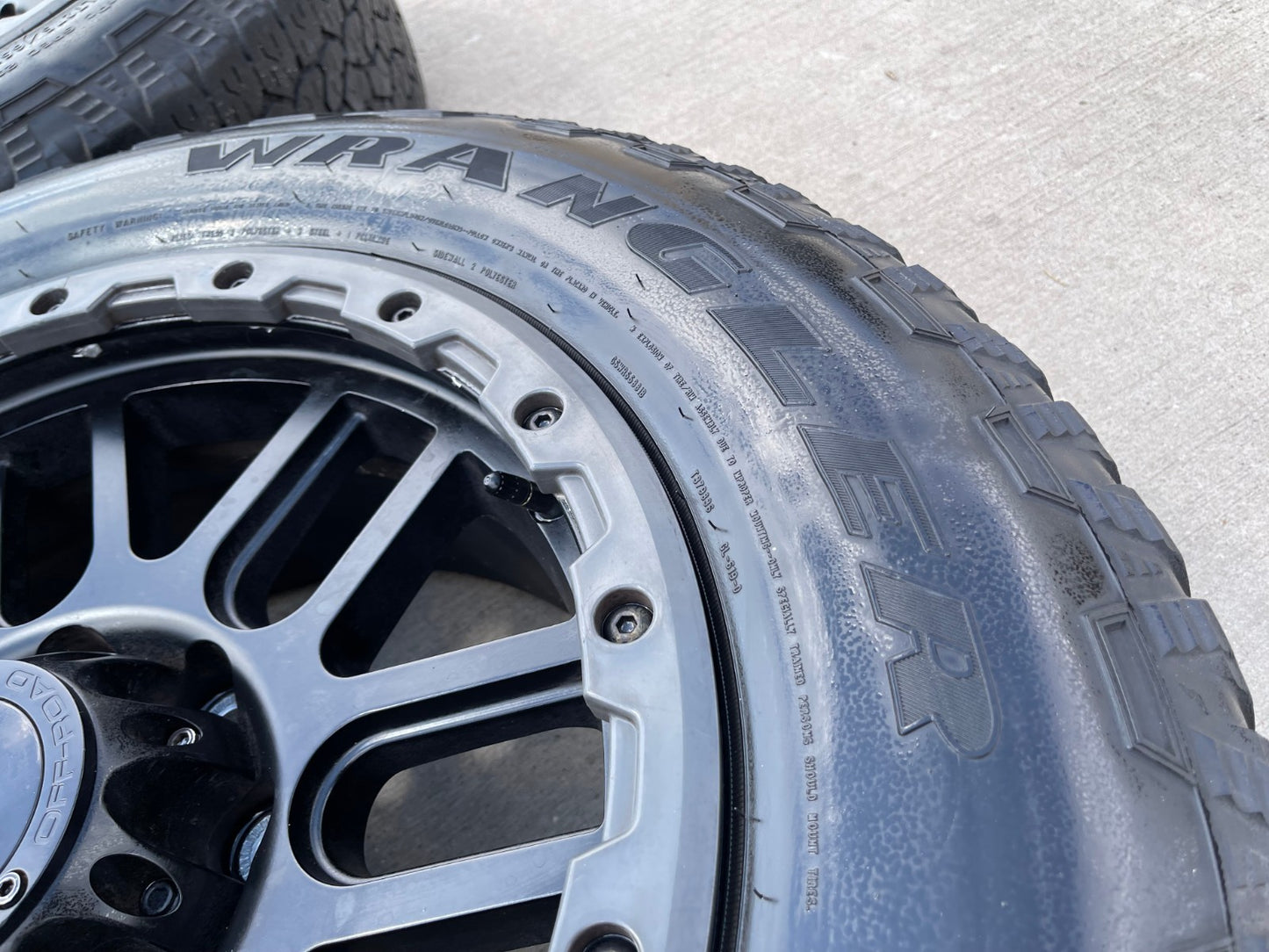 20" Ford F-250 F-350 ROUSH OEM rims wheels tires GOODYEAR