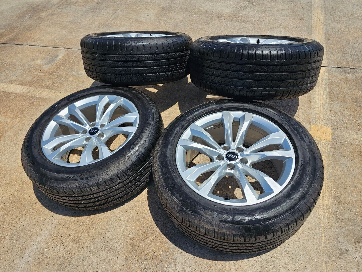 19" Audi Q7 Q8 OEM wheels rims tires 59011 RS S VW Atlas 2017 2018 2020 2021