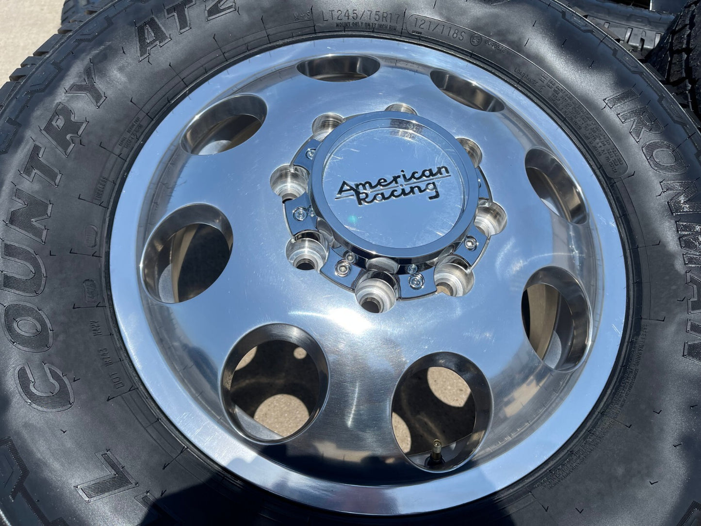 17" American Racing AR204 Dodge Ram 3500 DUALLY OEM wheels rims 8x165 8x6.5 NEW