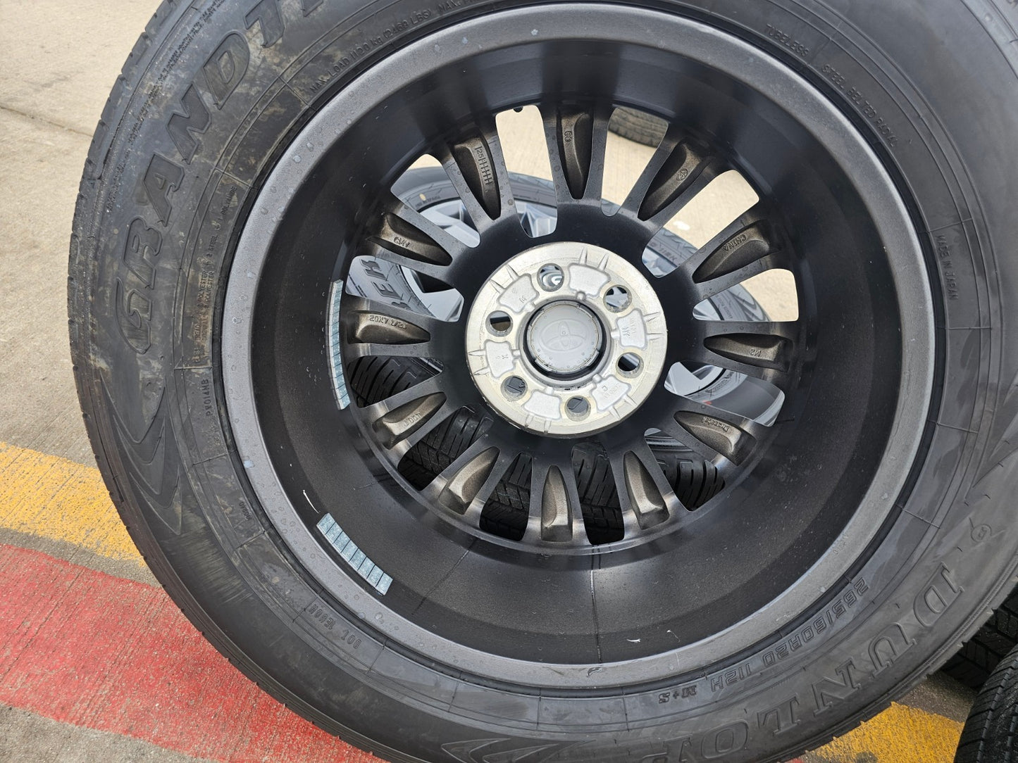20" Toyota Land Cruiser OEM wheels rims Tundra Sequoia 2024 2025 2026 NEW