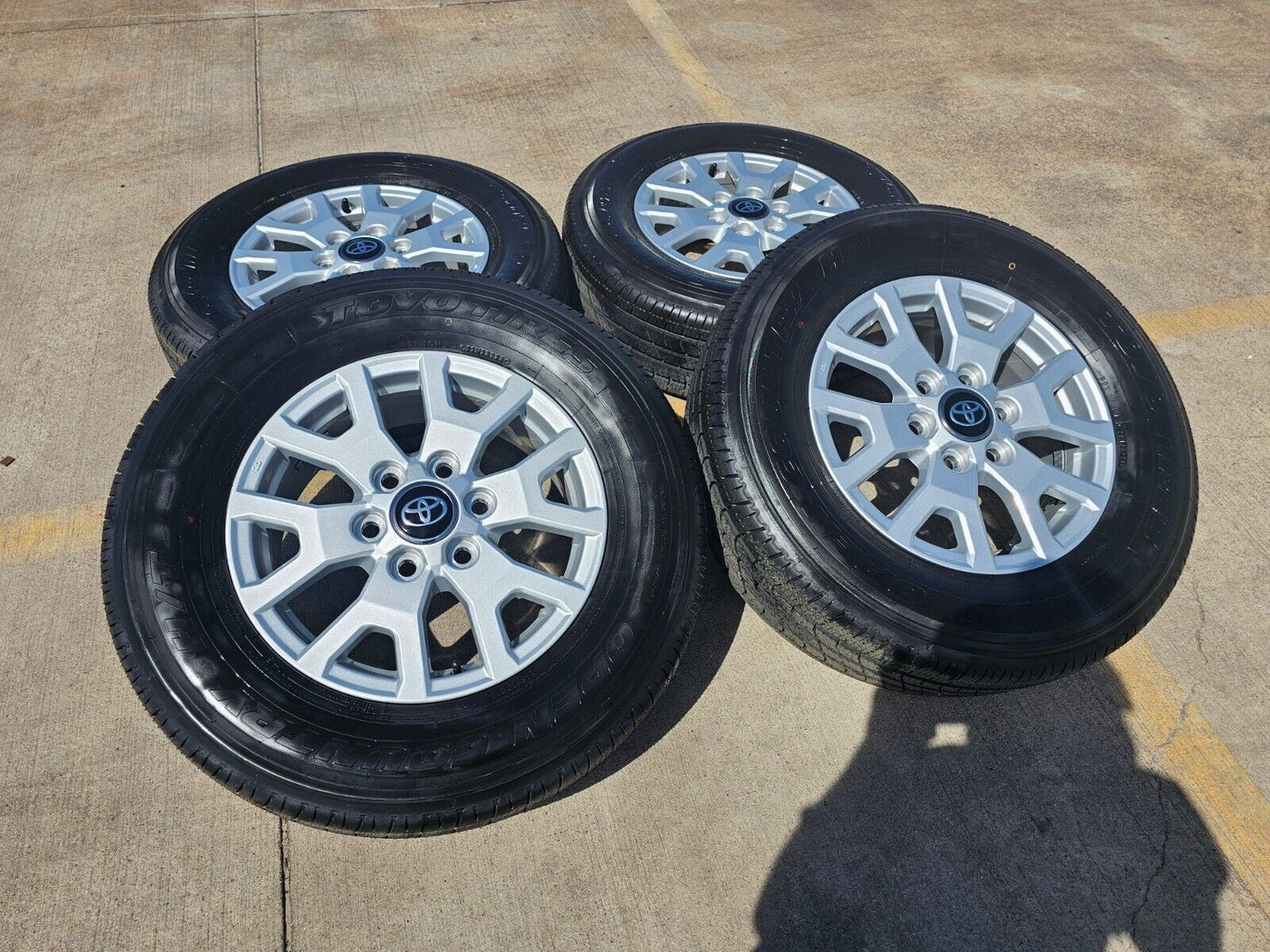 17" Toyota Tacoma 4Runner TRD OEM wheels rims tires 2024 2025 NEW