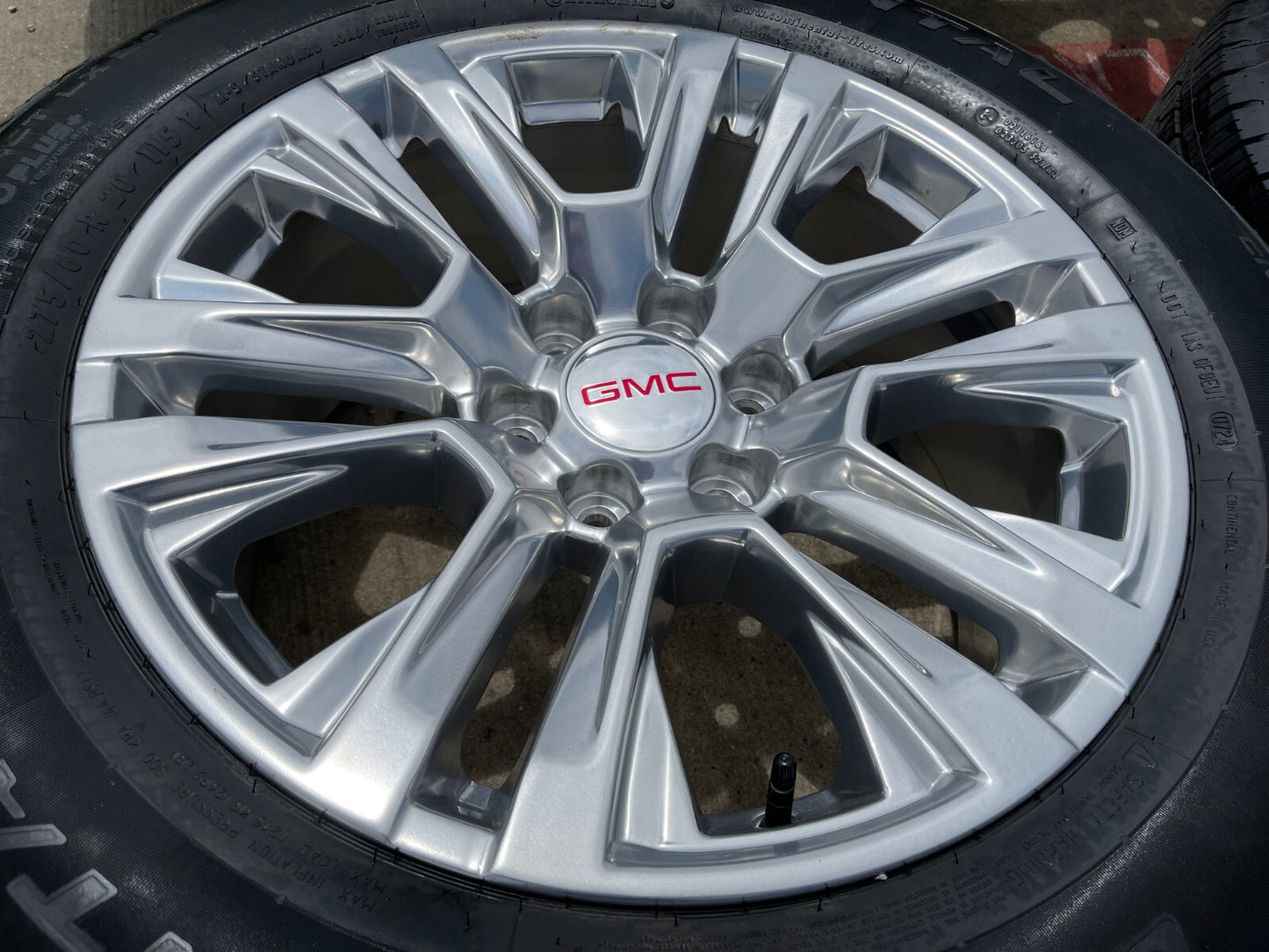 20" GMC Sierra Yukon DENALI OEM 5917 wheels rims 2022 2023 2024 2025 NEW