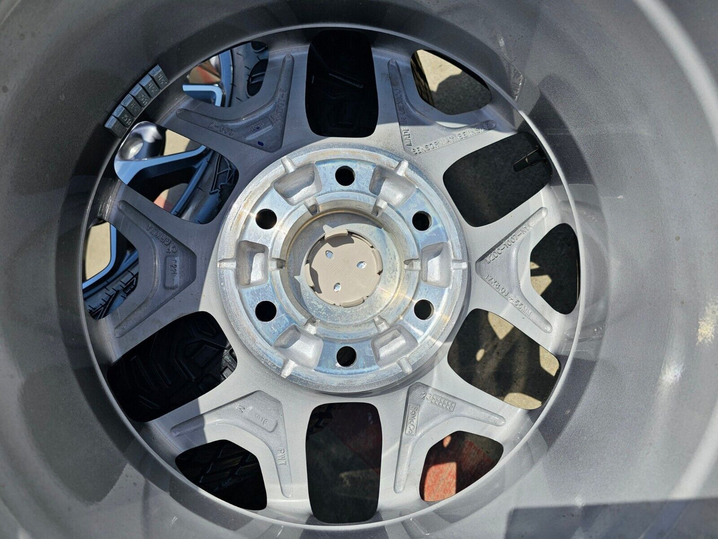 17" Ford Bronco Badlands wheels rims 95229 10387 Ranger 35" tires