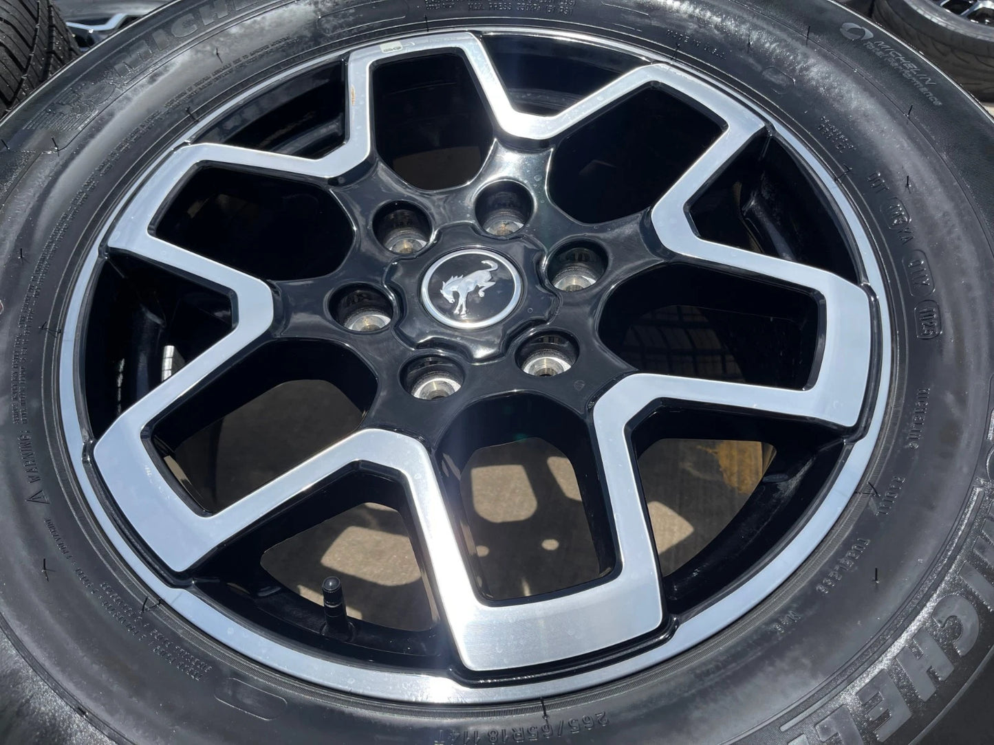 18" Ford Ranger wheels rims tires black 95213 tires 2023 2024 2025 2026 NEW