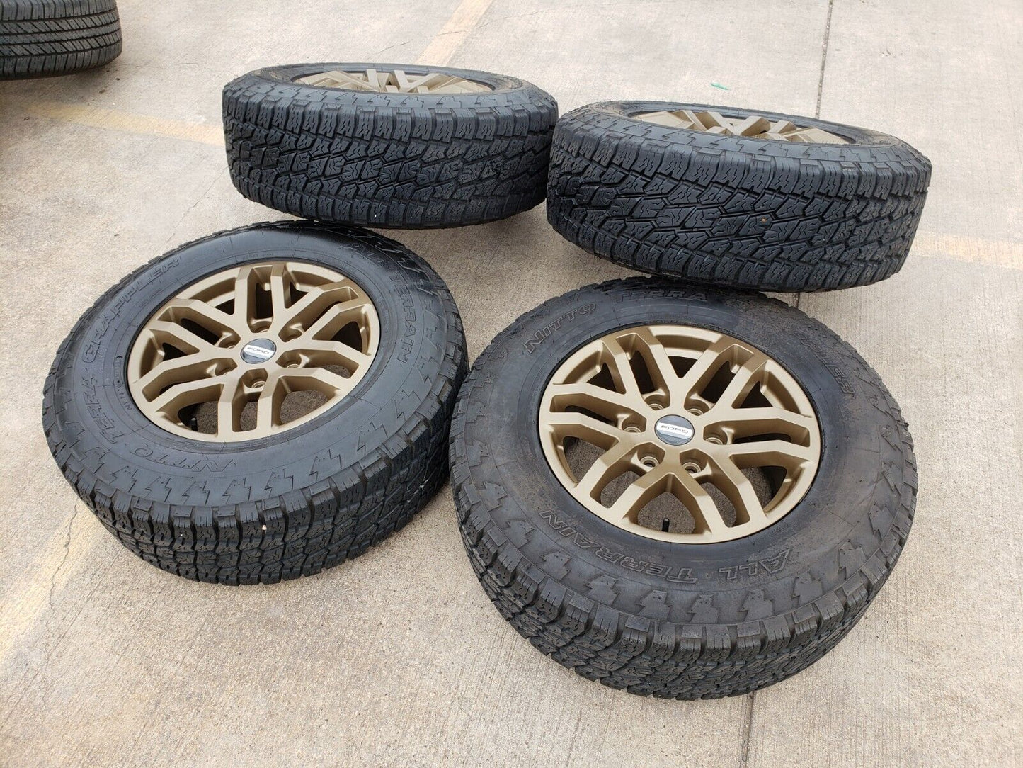 17" Ford Ranger Tremor OEM rims wheels 10431 BRONZE 2022 2023 2024 2025 NITTO