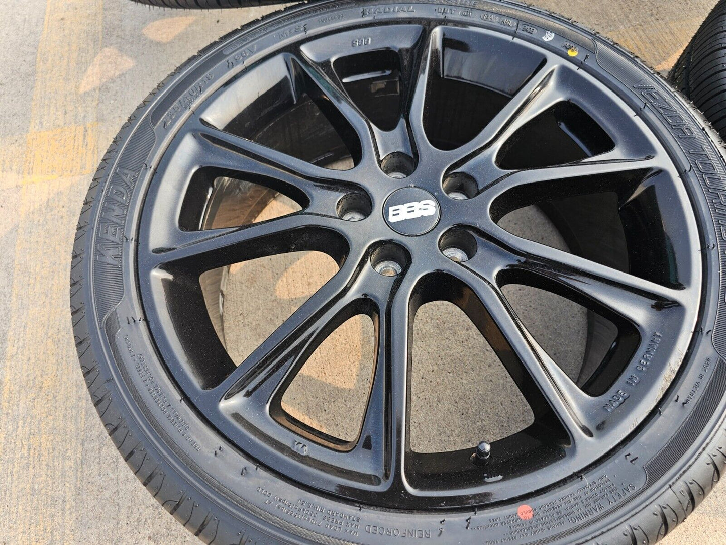 19x7.5 BBS Mozzo STX aftermarket wheels rims tires 5x4.5 Camry Accord