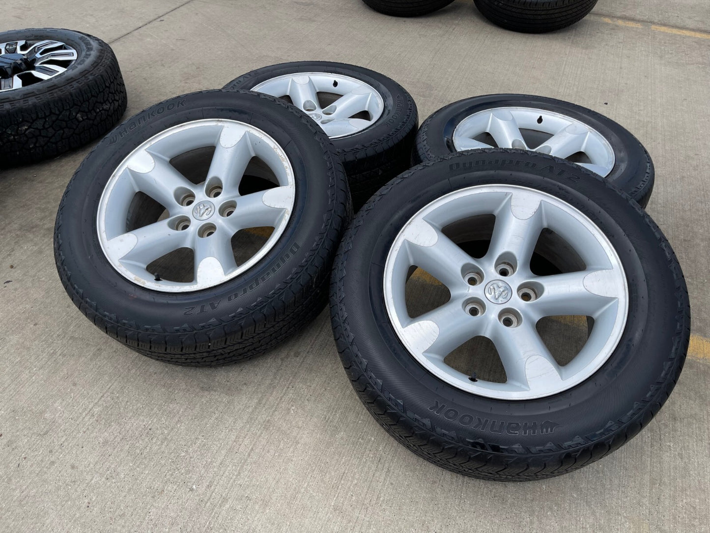 20" Dodge Ram 1500 OEM wheels rims 2267 tires 5x139 5x5.5