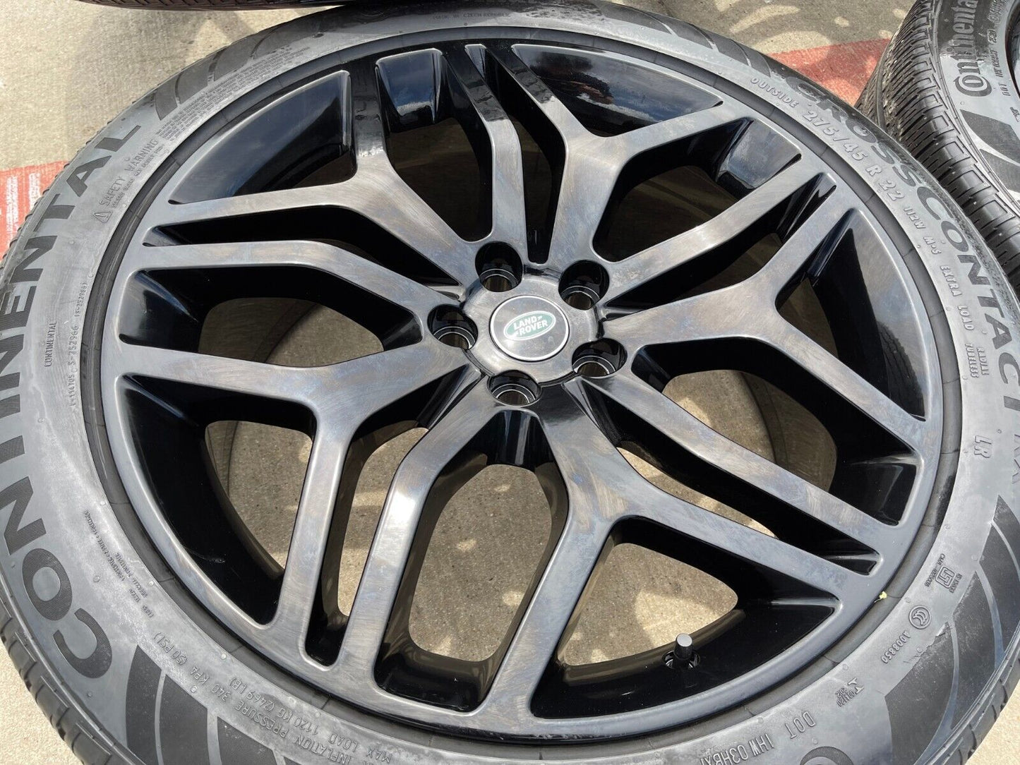 22" Land Rover DEFENDER OEM wheels rims 72255 72282 Range tires
