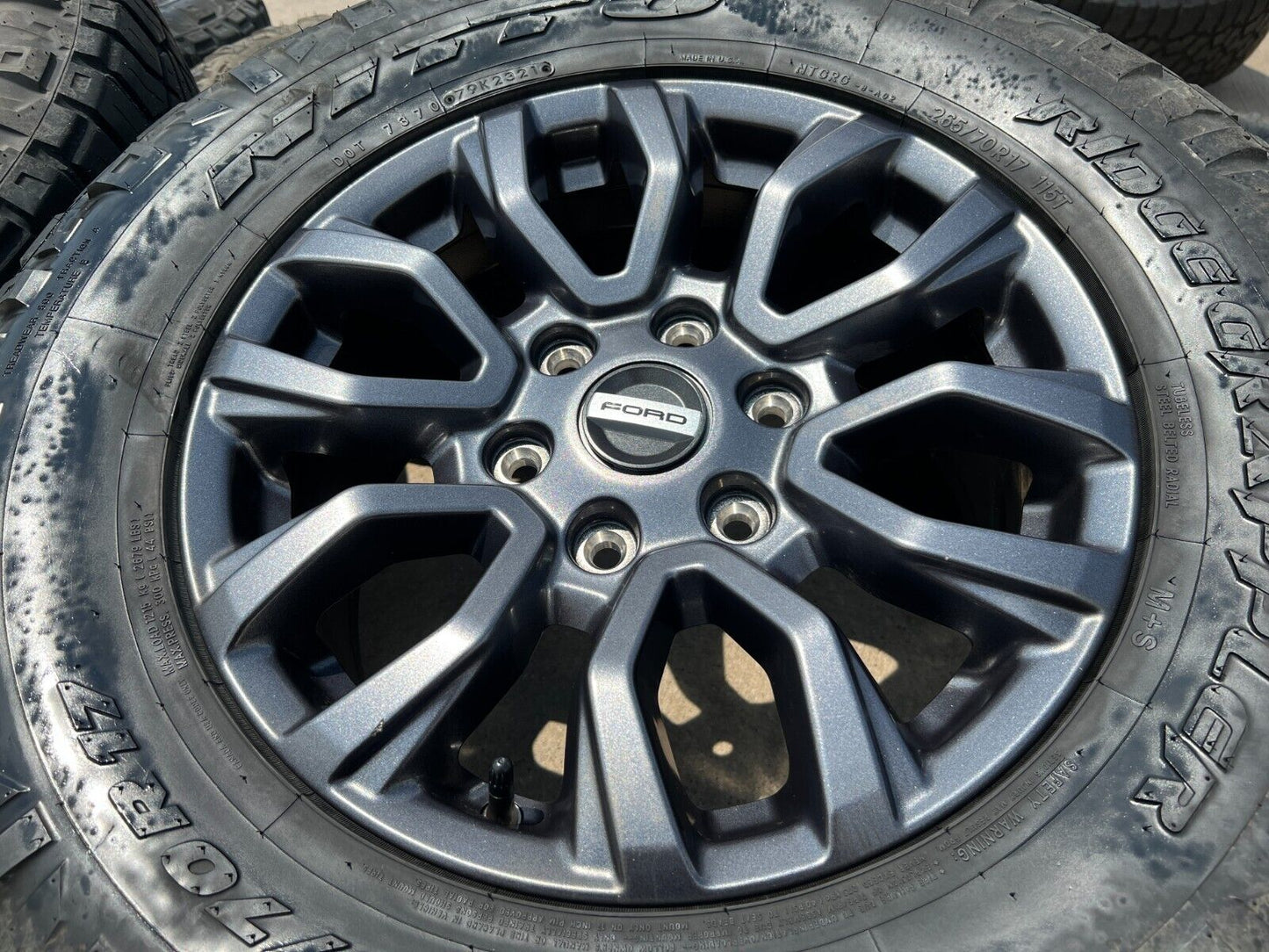 17" Ford Bronco wheels rims 10230 Ranger 2020 2021 2022 2023 2024 2025