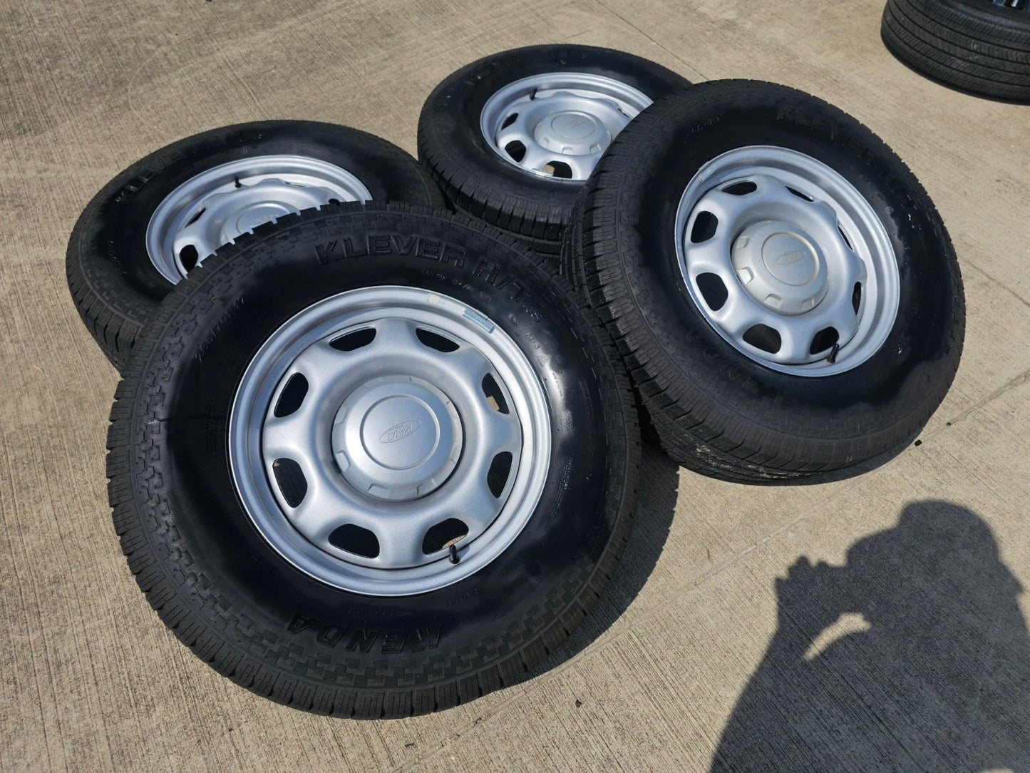 17" Ford F-150 OEM rims wheels 3857 tires steel 2020 2021 2022 2023 2024 2025