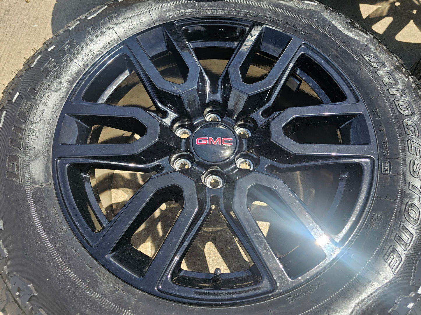 20" GMC Sierra Yukon Chevy OEM black 5914 5918 wheels rims 2024 2025 2026 NEW