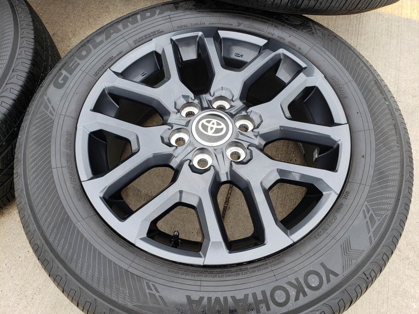 20" Toyota Tundra TSS TRD OEM wheels rims 95359 75277 Sequoia 2022 2023 2024