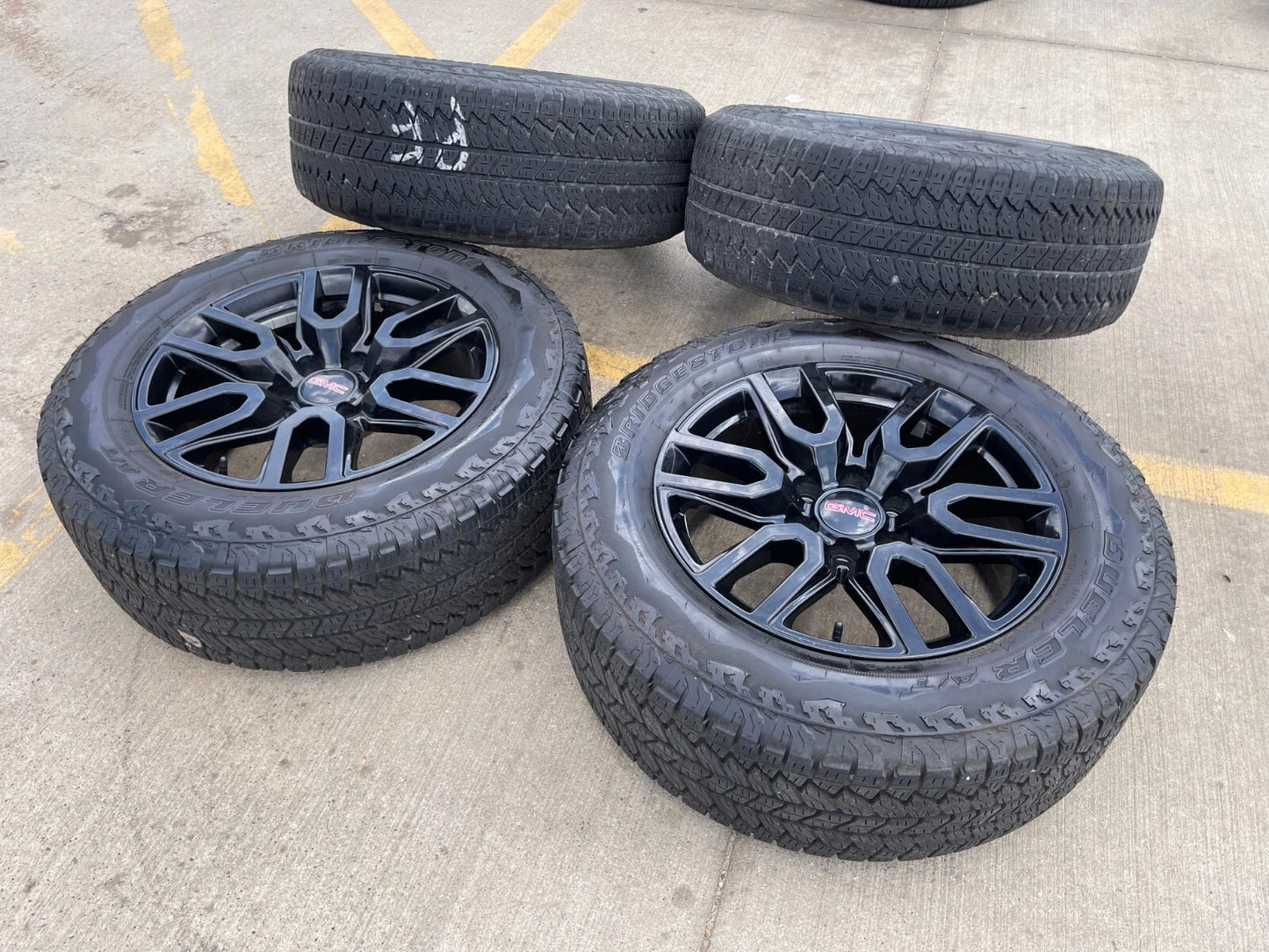 20" GMC Sierra Yukon Chevy OEM black 5914 5918 wheels rims 2023 2024 2025 2026