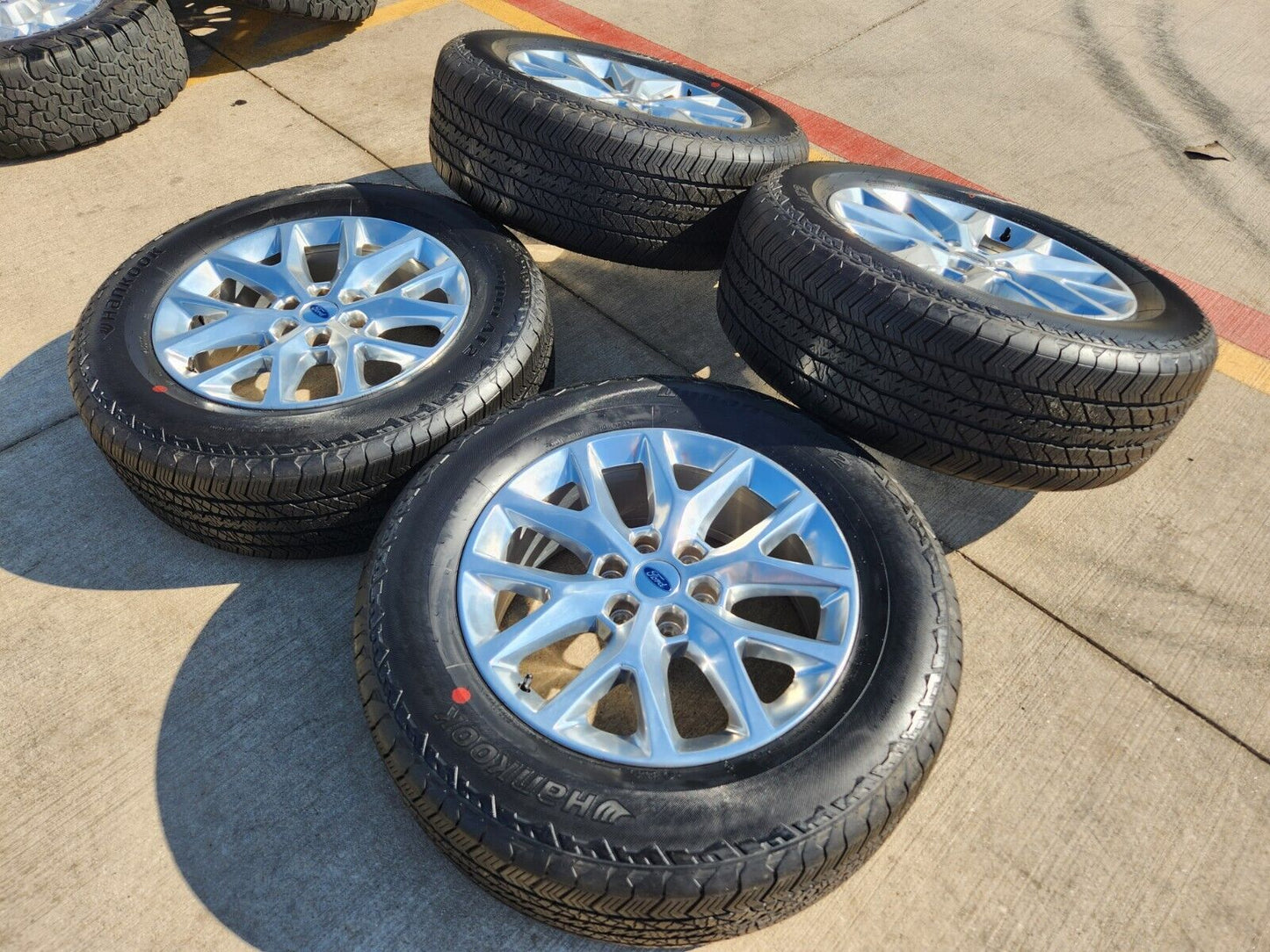 20" Ford F-150 Expedition OEM rims wheels tires 3989 3991 Expedition NEW