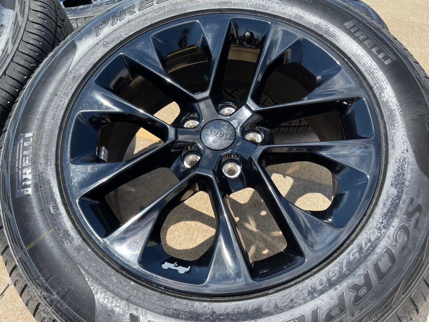 20" Jeep Wrangler HIGH ALTITUDE OEM Black wheels rims 96902 Gladiator NEW