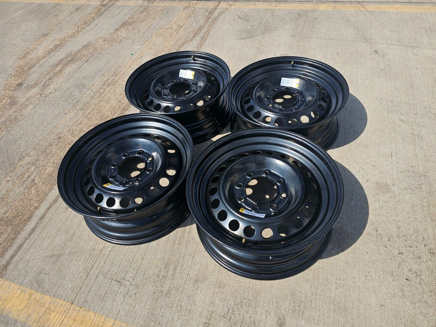 22" Chevy Silverado Transport Wheels GMC 2500 3500 OEM rims 2022 2023 2024 2025