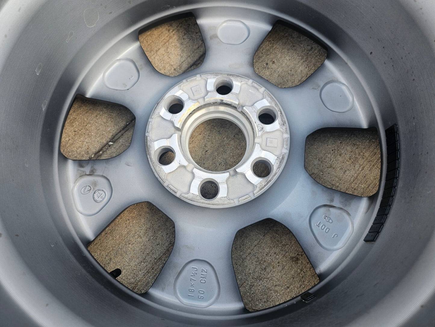 18" Lexus GX550 OEM wheel rim Toyota Land Cruiser Tundra Sequoia 2024 2025