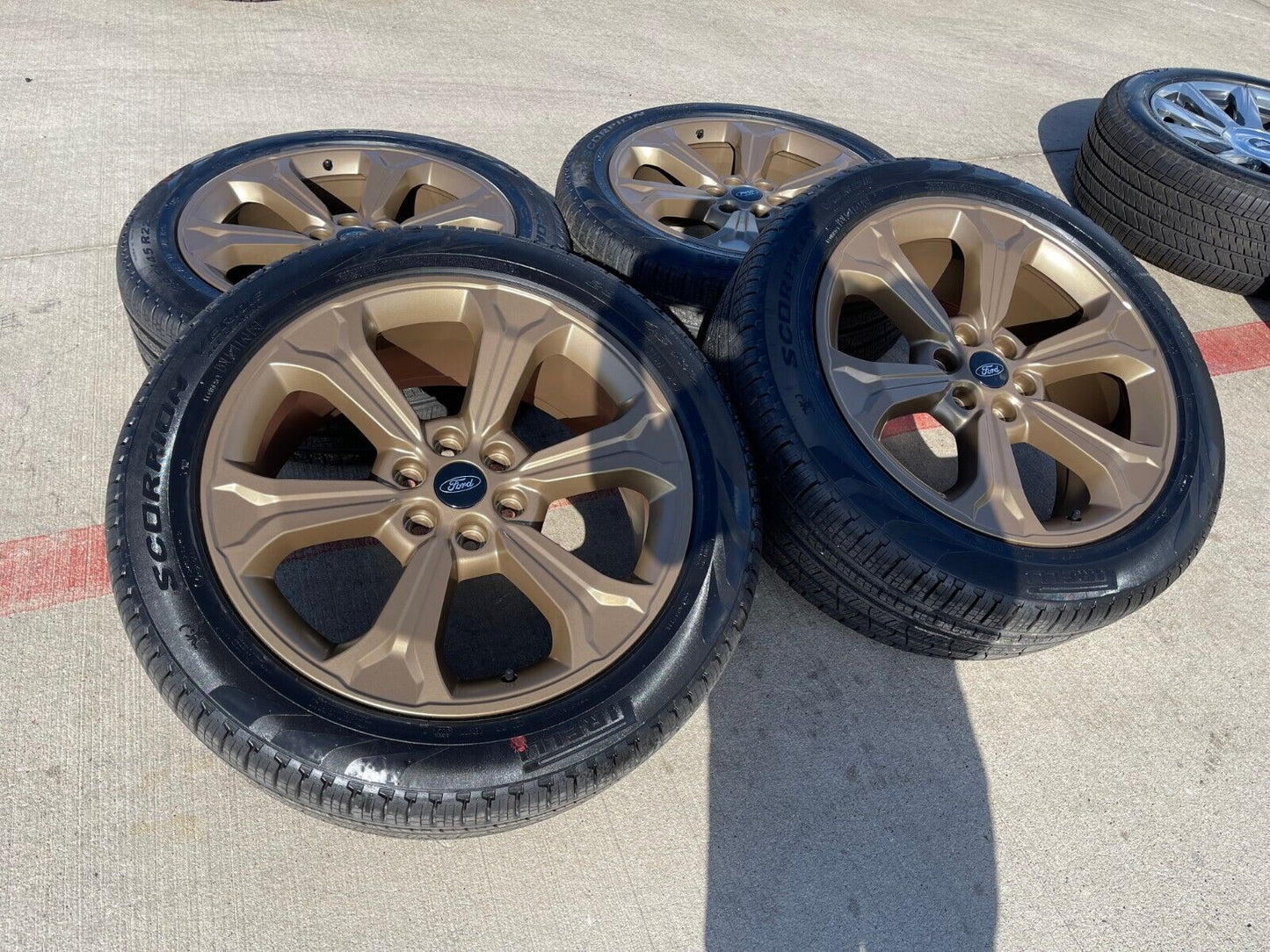 22" Ford Expedition F-150 BRONZE OEM 10443 rims wheels 2022 2023 2024 2025 NEW