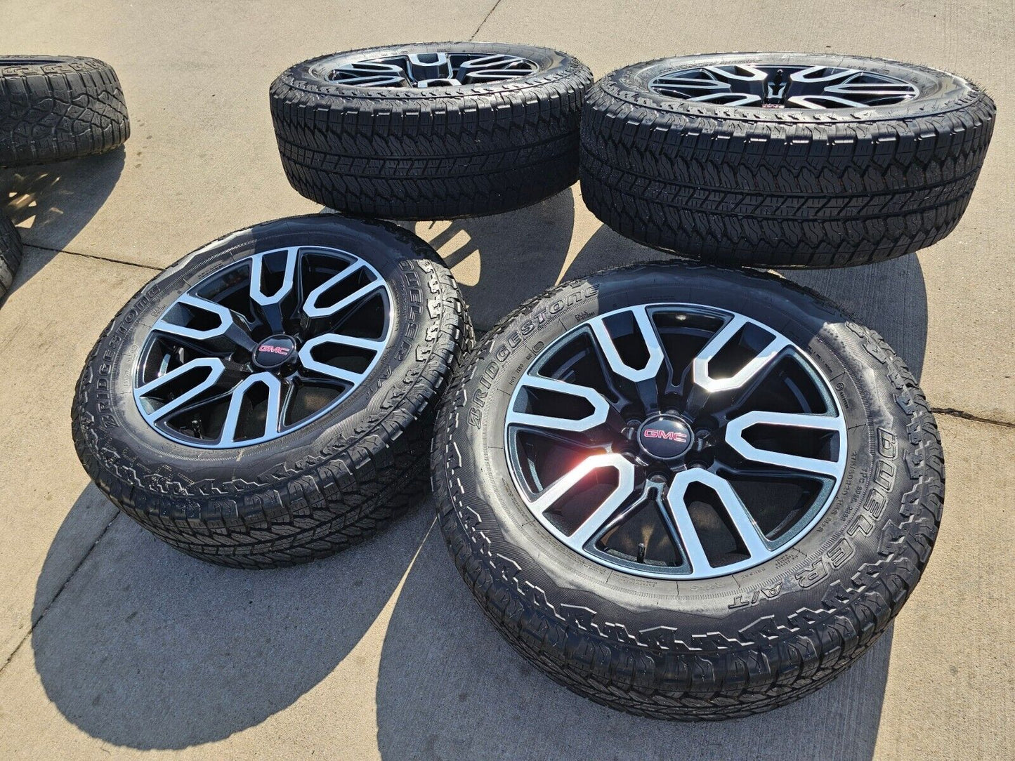 20" GMC Sierra Yukon Chevy OEM black 5914 5918 wheels rims 2023 2024 2025 NEW
