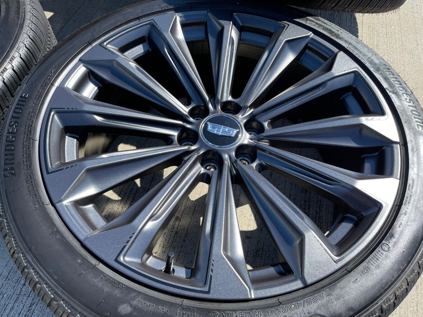 24" Cadillac Escalade V OEM wheels rims tires 2022 2023 2024 2025 2026 NEW