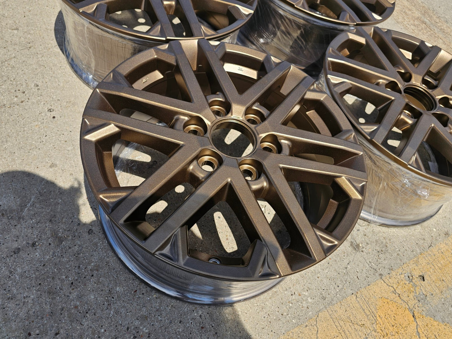 18" Toyota Tundra TRD OEM wheels rims 75281 Sequoia LX600 2024 2025 NEW