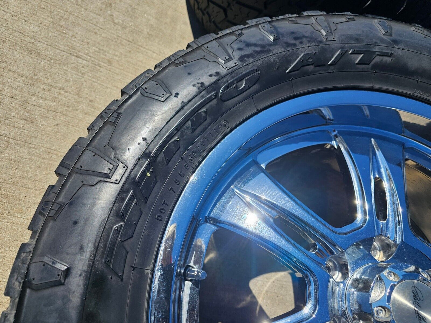 20x9 Caroll Shelby Ford F-150 Expedition OEM wheels rims tires 33" NITTO