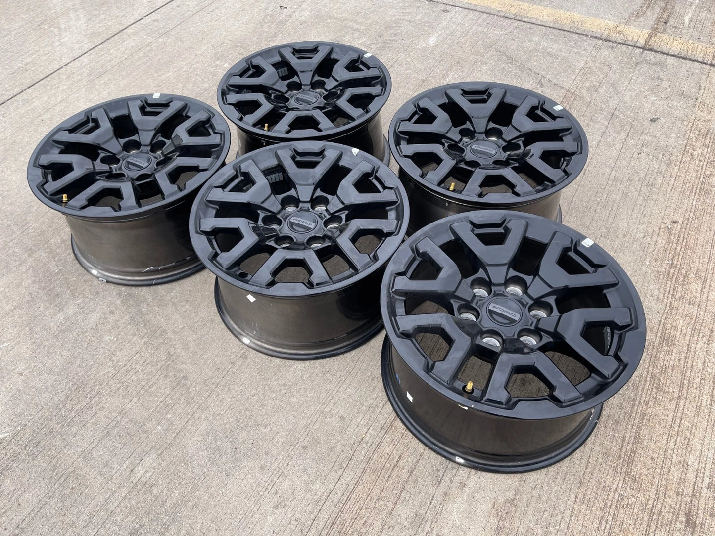 (5) 17" Ford F-150 Raptor OEM 10461 rims wheels 2021 2022 2023 2024 2025 NEW