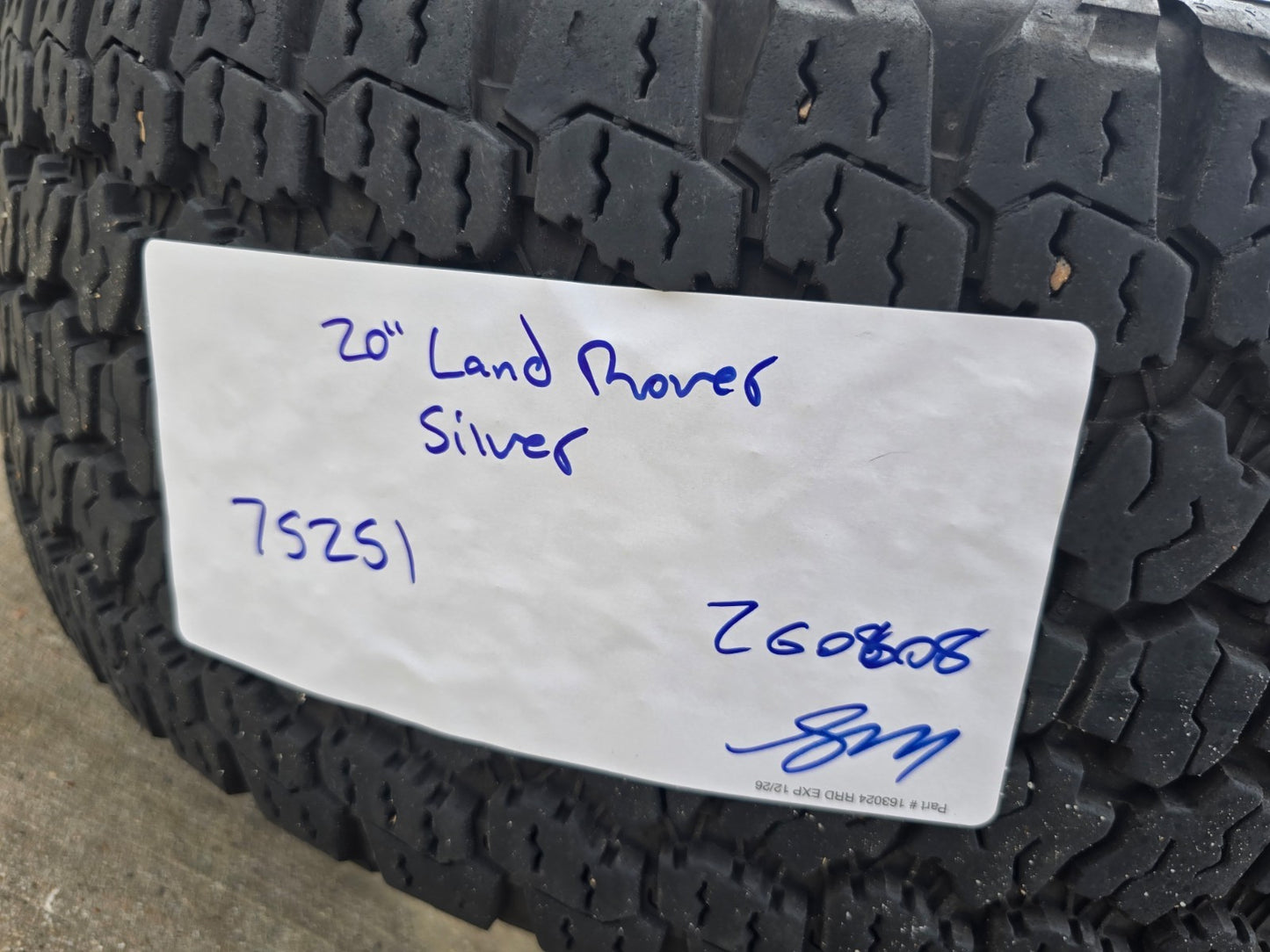 20" Land Rover Defender OEM wheels rims SET Range | Rim # 72351 | Fits 2019-2027