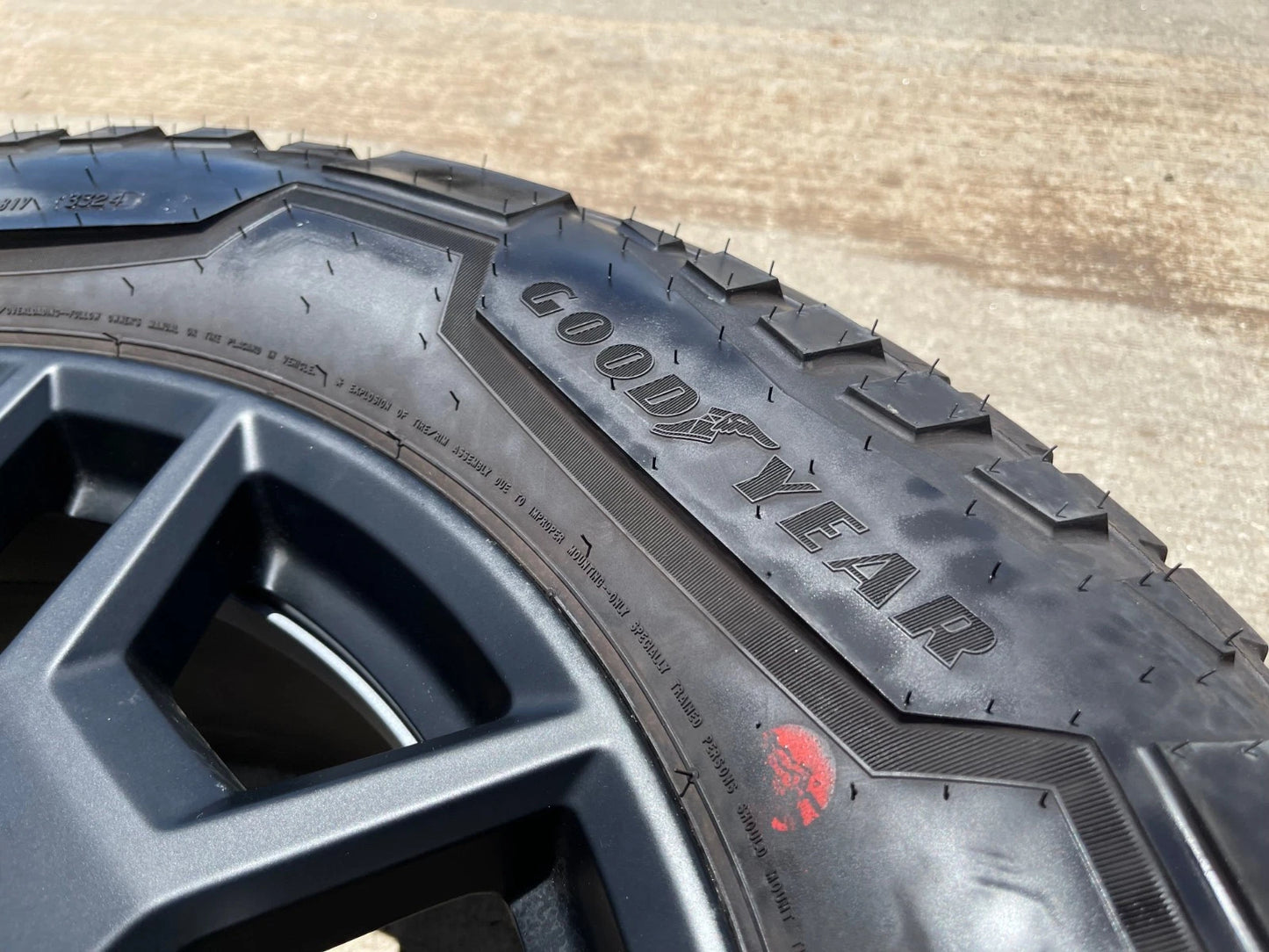 20" Tesla Cyber Truck OEM black wheel rim spare 2024 2025 Cybertruck
