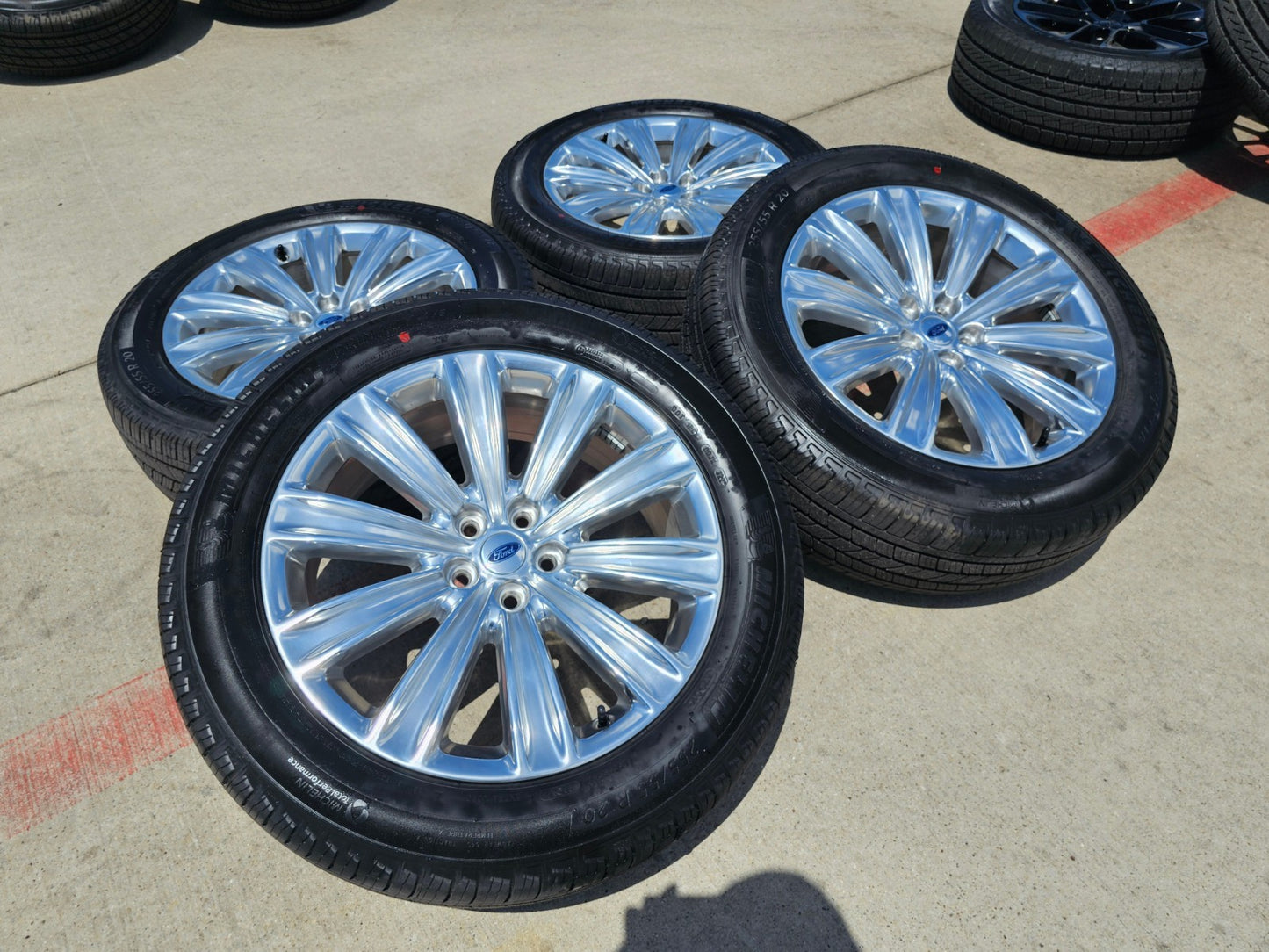 20" Ford Explorer Limited OEM rims wheels 10269 Lincoln Aviator 2024 2025 NEW
