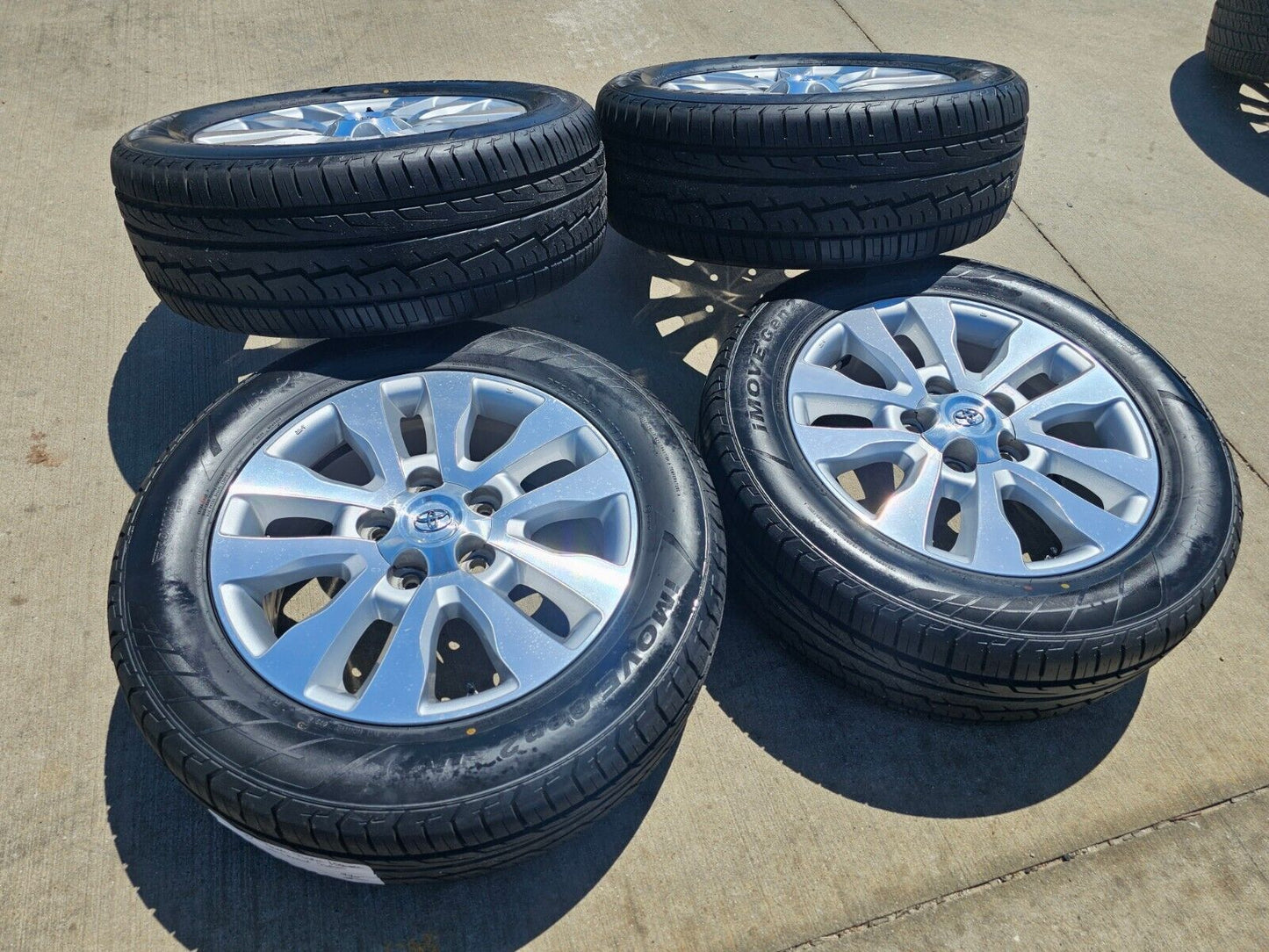 20" Toyota Tundra Sequoia Platinum 69533 OEM 5x150 wheels rims tires