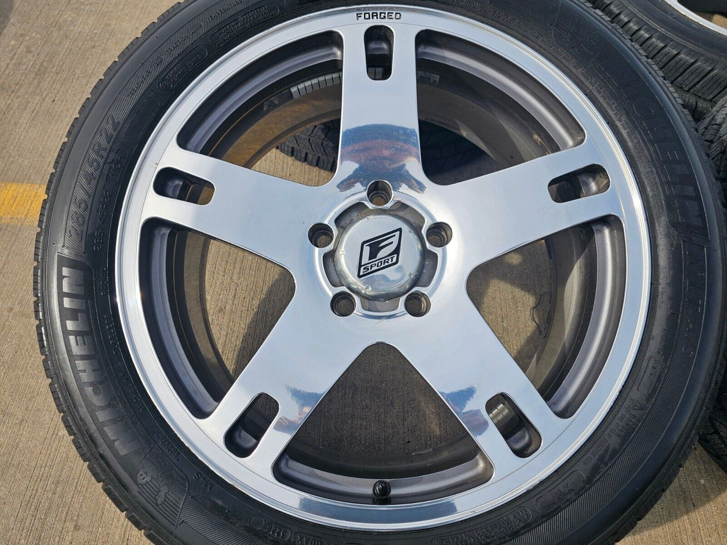 22" Toyota Tundra Sequoia Lexus LX570 F Sport OEM wheels rims 69586 74250