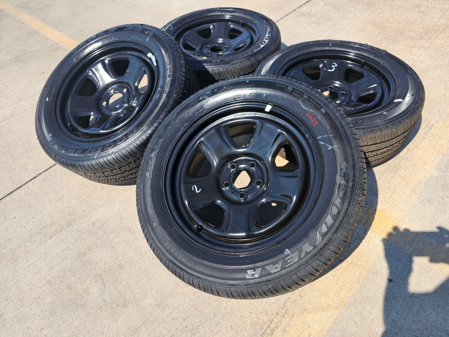 18" Dodge Charger PPV Challenger Police OEM 2344 2408 wheels rims 2024 2025 NEW