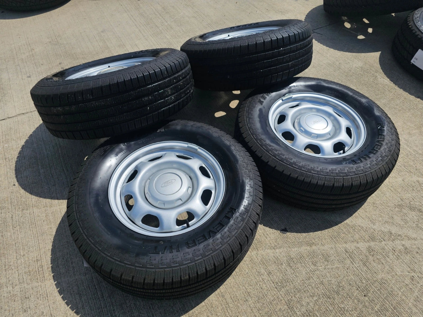 17" Ford F-150 OEM rims wheels 3857 tires steel 2020 2021 2022 2023 2024 2025