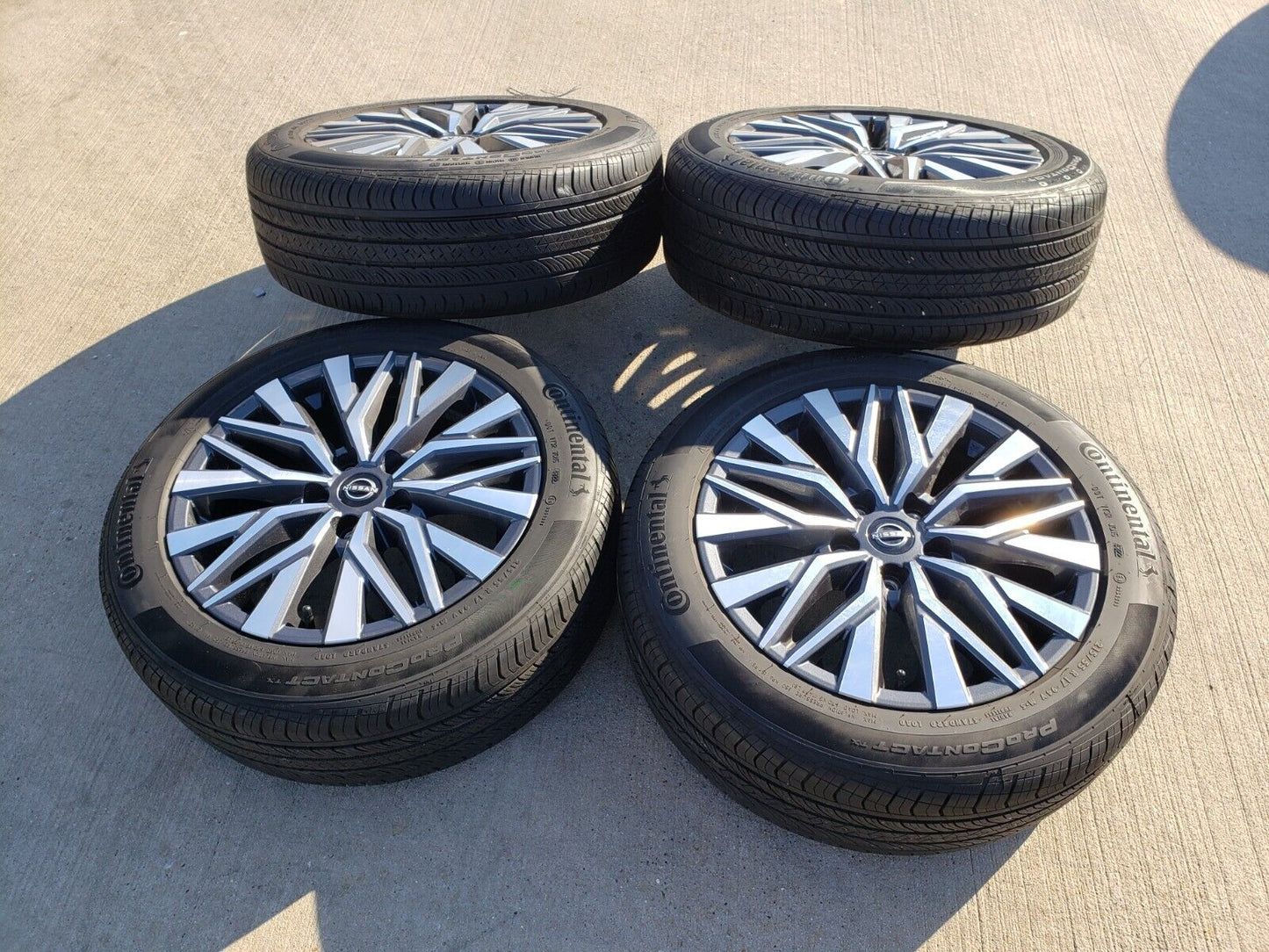 17" Nissan Altima Maxima Infiniti OEM 95478 62853 wheels rims tires