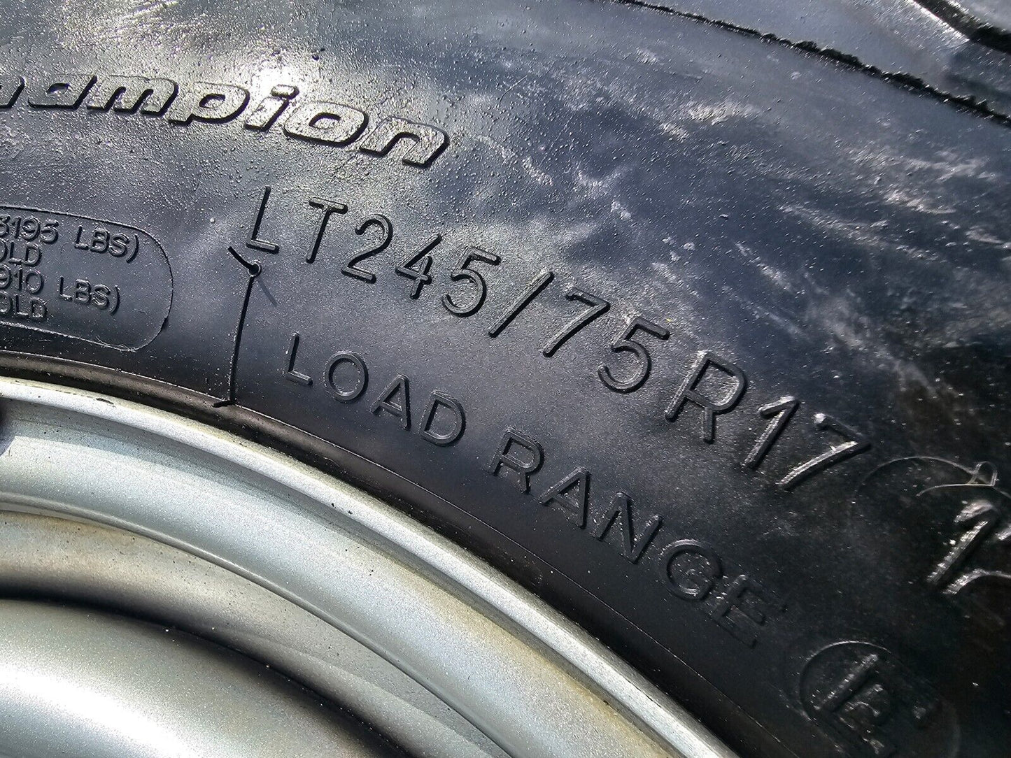 17" Ford F-250 F-350 OEM 3828 wheels rims tires BFG KO2 A/T
