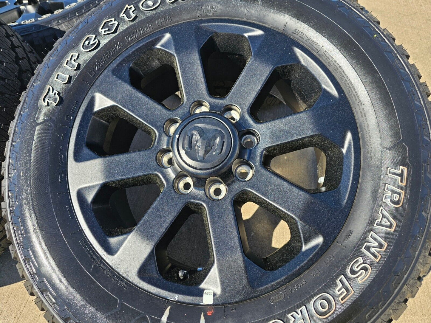 20" Dodge Ram 2500 3500 LARAMIE OEM 2700 wheels rims tires 2023 2024 2025 NEW