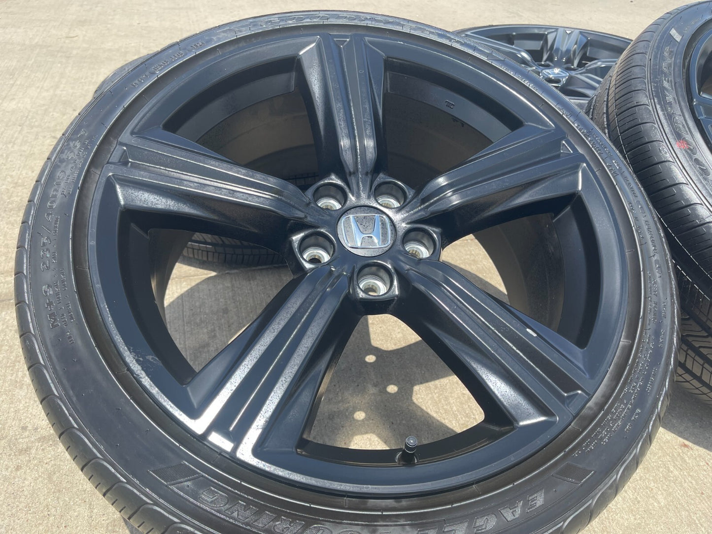 19" Honda Accord OEM Black Sport wheels rims 60307 190340 Civic 2023 2024 2025
