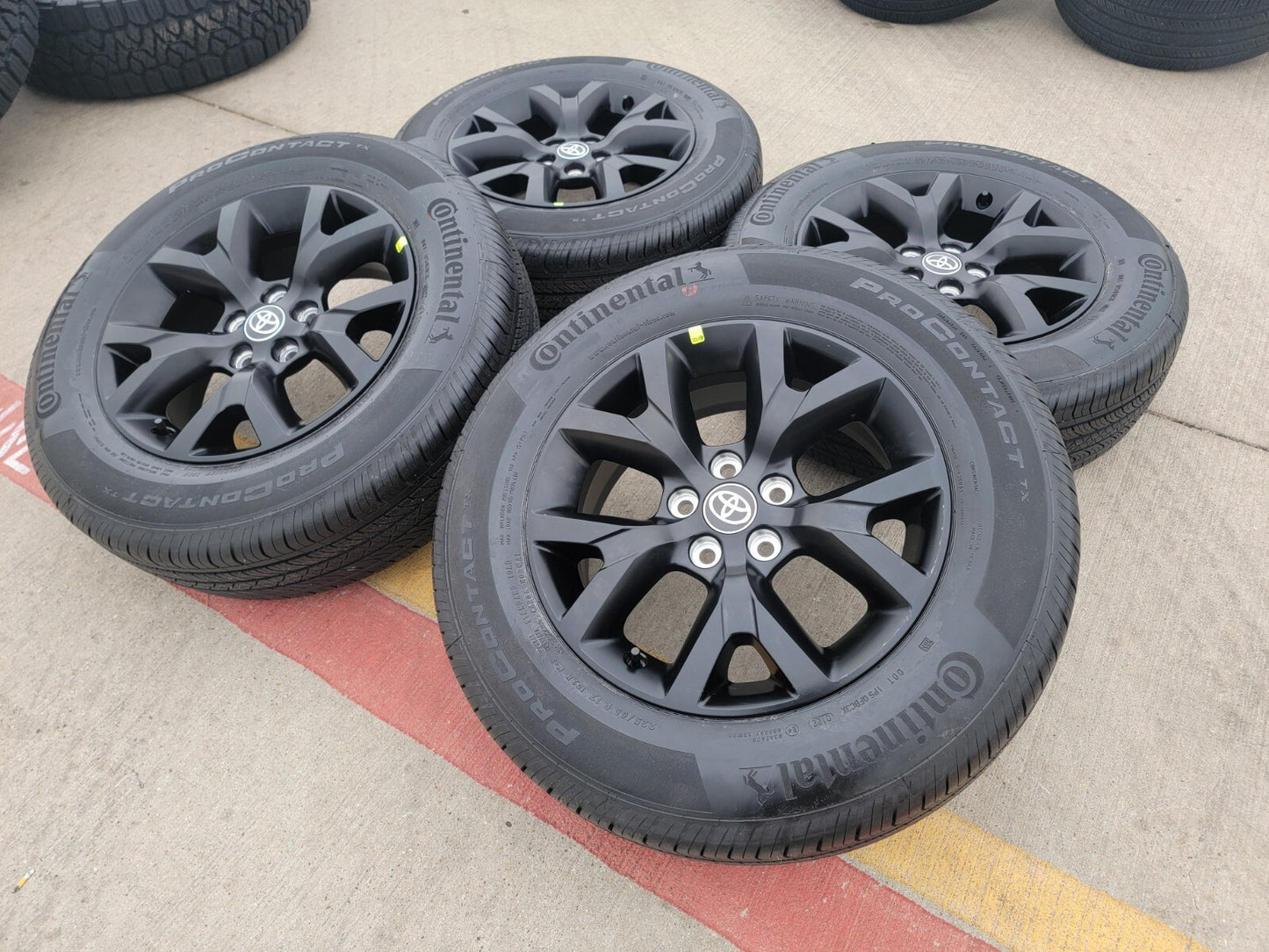 17" Toyota Rav4 OEM wheels rims black Camry Avalon Highlander NEW