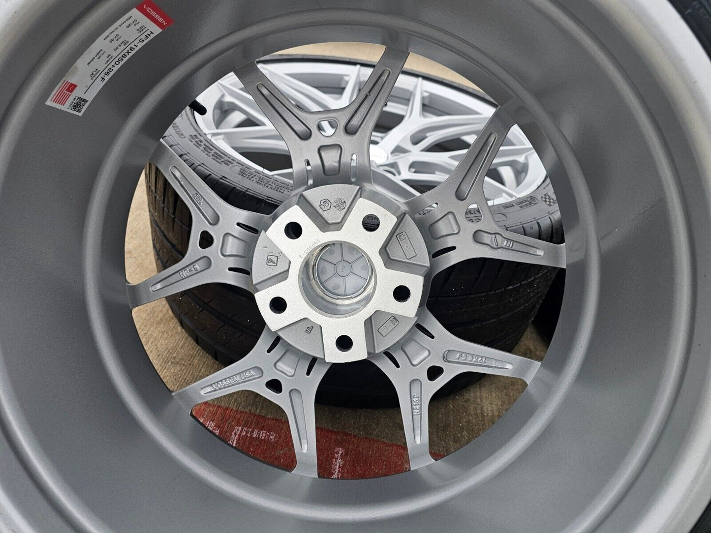 19" + 20" VOSSEN HF-5 Chevy Corvette C8 OEM wheels rims tires NEW