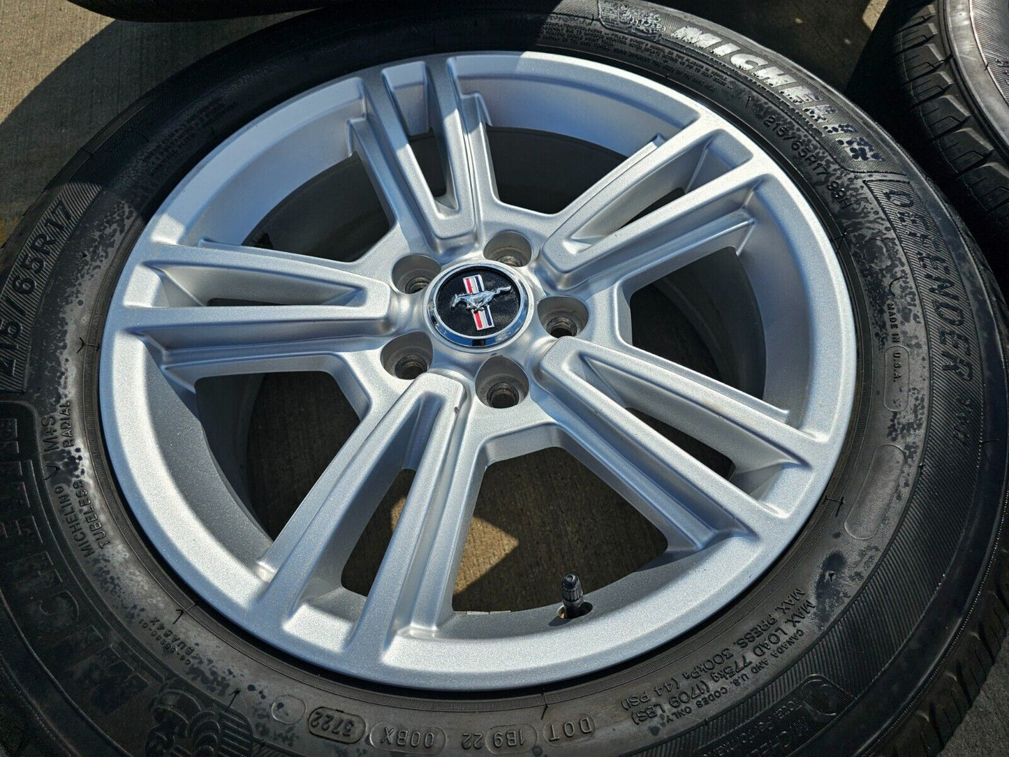 17" Ford Mustang GT OEM Silver wheels rims 3808 tires DISCOUNTED