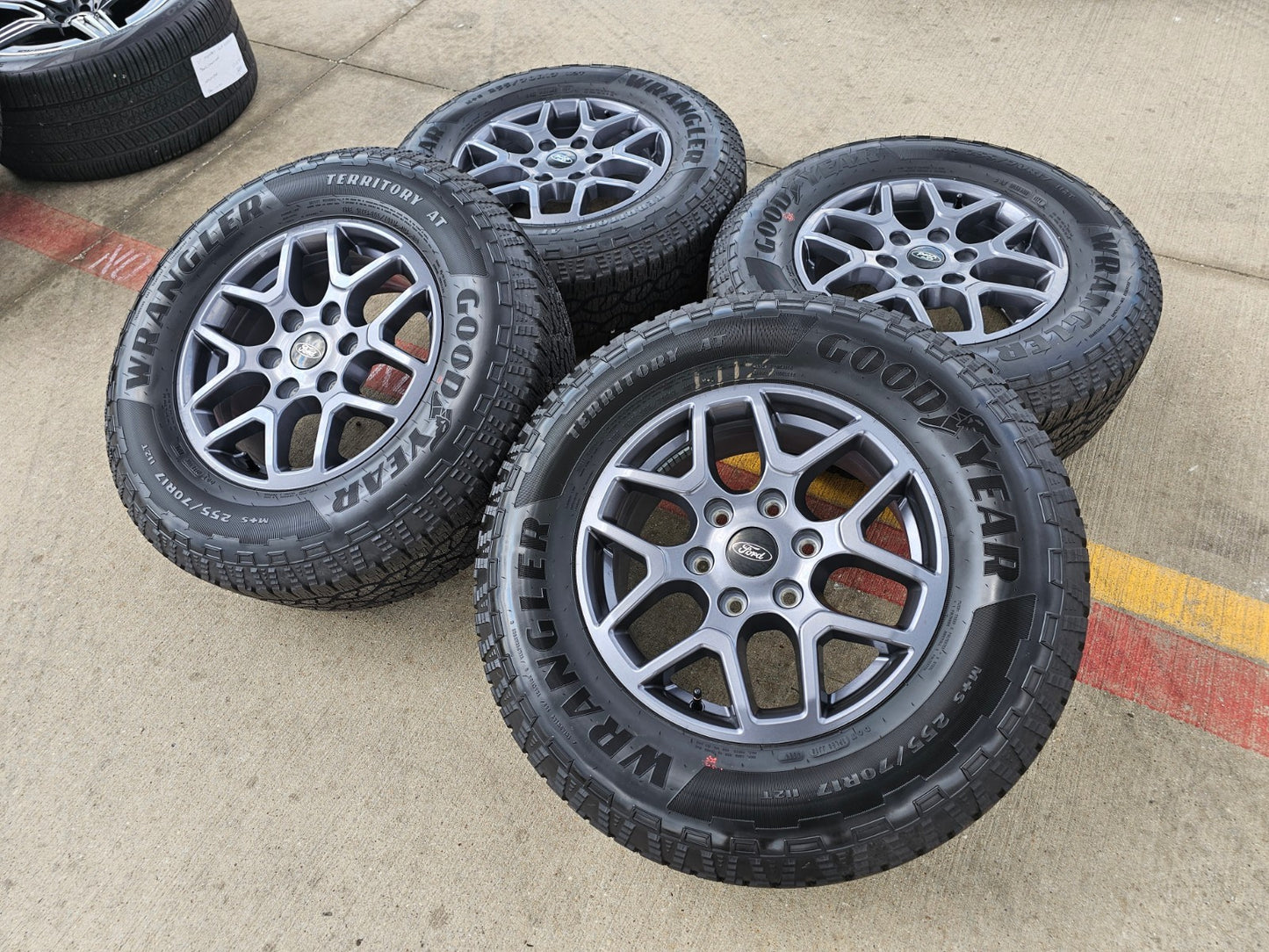 17" Ford Ranger OEM rims wheels tires Bronco N1WZ1007V 2023 2024 2025 2026 NEW