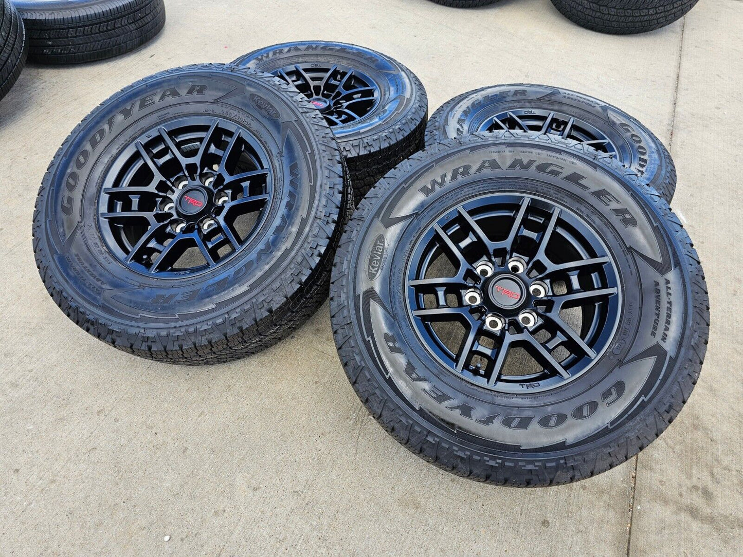 16" Toyota Tacoma TRD wheels rims tires 75258 OEM 4Runner FJ Cruiser