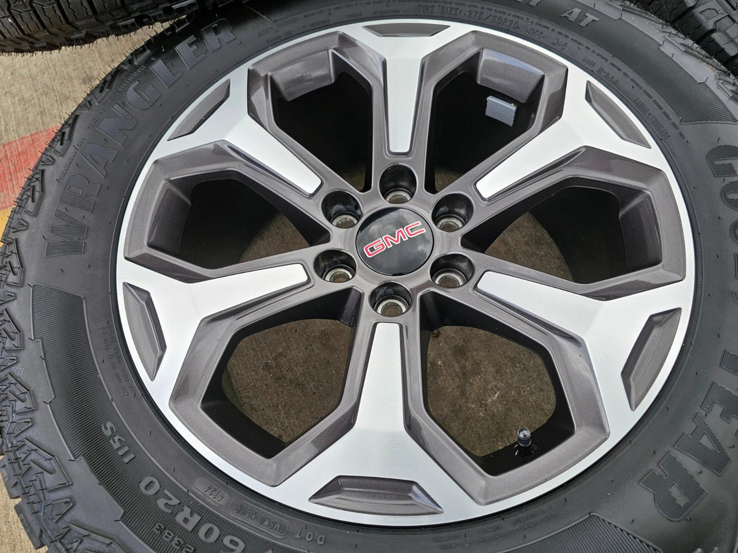 20" GMC Sierra Canyon Chevy Silverado OEM wheels rims 2024 2025 2026 NEW