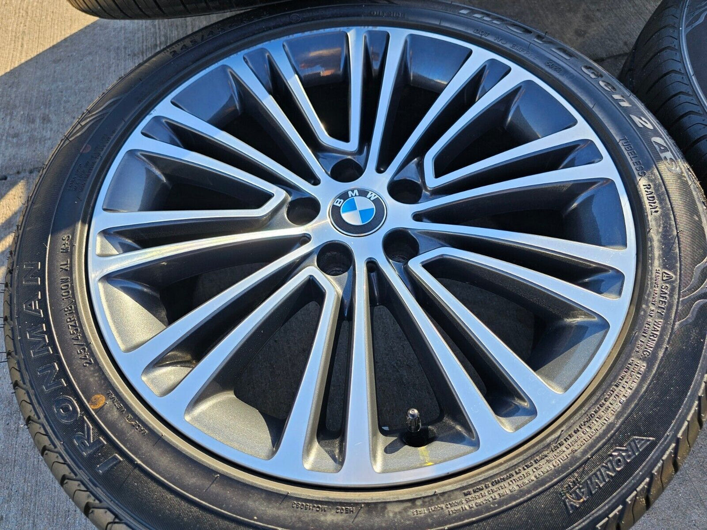 18" BMW 5 Series 530i 540i M550i 530e OEM 86326 wheels rims 5x112