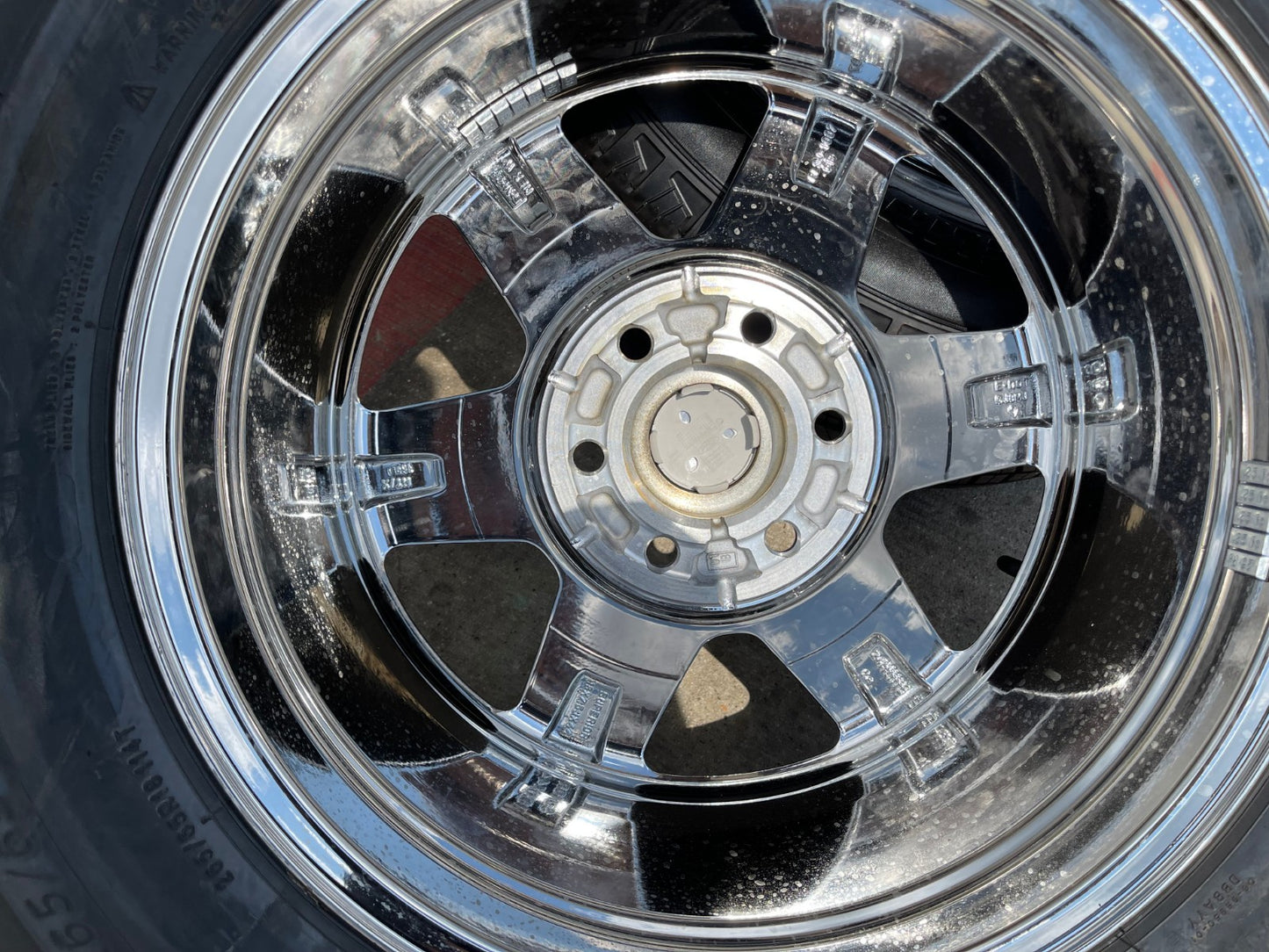 18" Ford F-150 Expedition OEM chrome rims wheels tires MICHELIN NEW