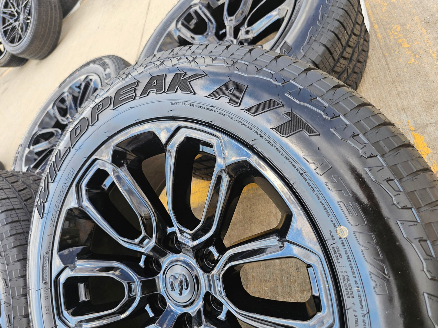 20" Dodge Ram 1500 OEM Laramie Long Horn 2677 wheels rims 2024 2025 2026 NEW
