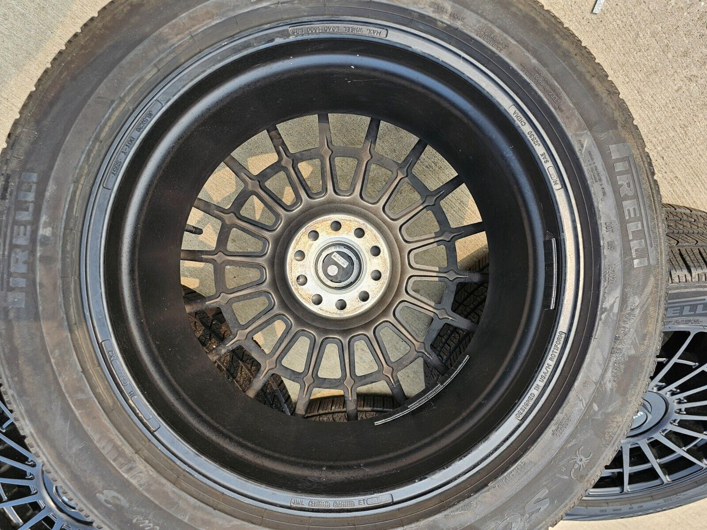 20x8.5 Rotiform LAS-R wheels rims tires 5x114 5x4.5 Camry Sienna Rav4 Charger